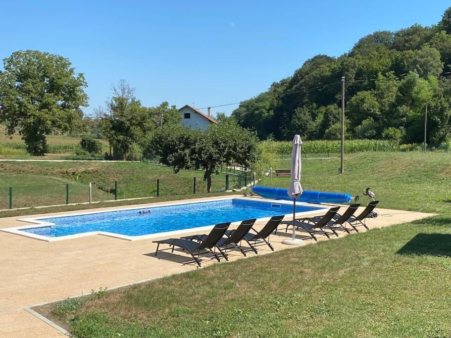 Ruralna Kuca 'Villa Zagorka' Za Odmor Sa Bazenom I Bocalistem Donja Pacetina Exterior photo